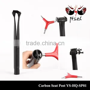 Super Light 195g Only Carbon Dropper Seat Post 27.2/30.8/31.6mm* 330mm thumbnail-4
