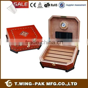 Handmade Electric Spanish Cedar Cigar Humidor for 100 Cigars,humidor Cigar Watch Box thumbnail-1
