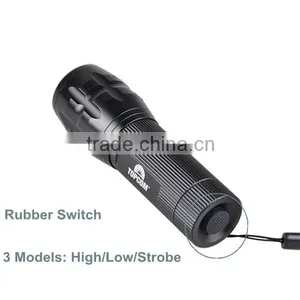 Wholesale Zoom Focus High Power Light Torch Led Small Flashlight thumbnail-2