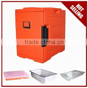 Catering Use Plastic Food Insulated Cabinets With Casters, for Storage and Transport thumbnail-1