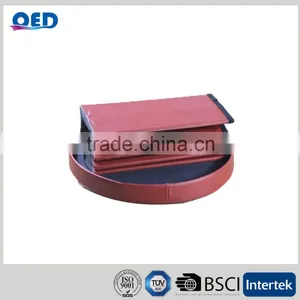 Portable Patterned Lid Ottoman Storage Box thumbnail-3