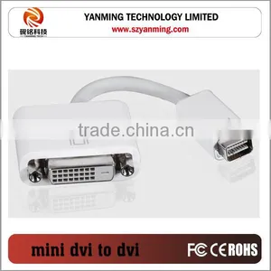 Mini DVI to DVI Adapter Cable / Video Cable For PC MacBook Projector thumbnail-1