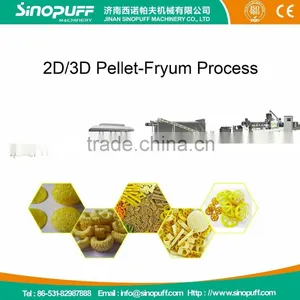 120-150kg/hfried Flour Pellets Food Machine thumbnail-1