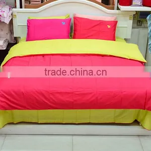 Microfiber or Cotton Sheet Set - Solid Two Different on Different Side thumbnail-2