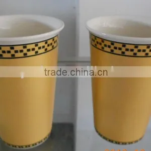 MDW002-9OZ Mug With Silicone Lid Single Wall Ceramic Mug thumbnail-5