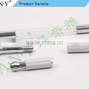 ANY Double Side Crystal Manual Permanent Cosmetic Eyebrow Embroidery Tattoo Gel Ink Pen thumbnail-4