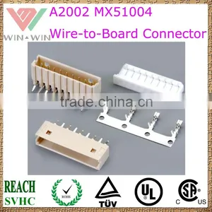 2.0mm Pitch A2002 MX51004 Electronic Wire to Board Connector thumbnail-1