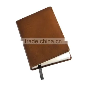 Leather Notebook With Pen Hardcover Notebook Printing thumbnail-4
