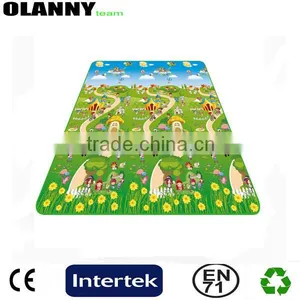 Logo Printing 1.26kg/pc OEM Various Colors PE+EPE Foam+ PET Aluminium Film Play Mat thumbnail-1