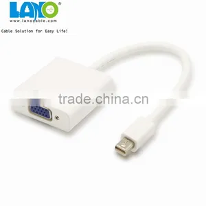 Mini DP Adapter Male to Female VGA Converter thumbnail-1