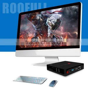 2G RAM 64G EMMC Flash Intel Mini PC Powered by Atom X5-Z8300 Window 8.1 OS Support 1000M LAN 2.4G/5G Dual Band Wifi BT3 Mini PC thumbnail-1