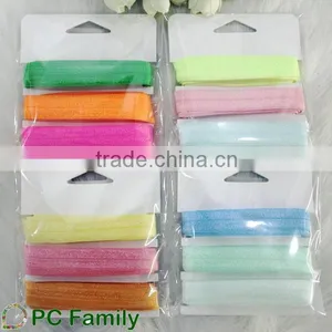 Multicolor Romantic Clover Fold Over Elastic 6 Yards Retail Package thumbnail-1