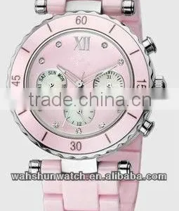 2016 International Clothes Display Waterproof Girl's Ceramic Watch and Lady thumbnail-1