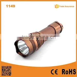 1149 Rechargeable 10w High Power T6 Led Power Style Flashlight Use 1*26650 Battery thumbnail-1