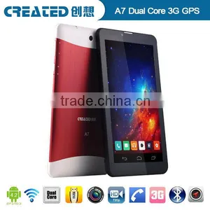 Tablet pc 1024*600 MTK 8312 Dual Core 1.2GHz Android 4.2 Phablet 7 thumbnail-1