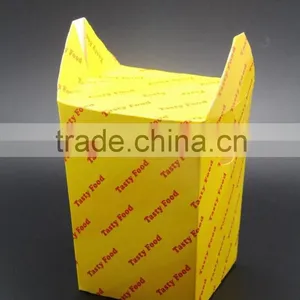 Fast Food Box Food Paper Box, Fries Paper Boxes, Paper Food Take Out Boxes thumbnail-1