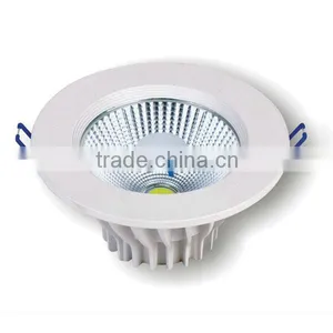 2015 Wholesale High Lumens>90-100lm/w AC85-265V Round Recessed COB LED Downlight 10/15/20w thumbnail-1