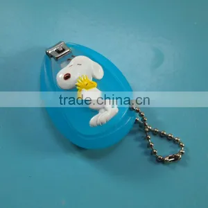 ZJQ-045 Snoopy Carbon Steel With Plastic Holder Nail Cutter Clipper thumbnail-1