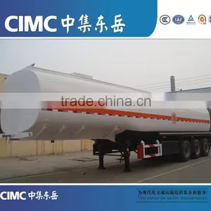 CIMC Manufacture 38cbm Water Tanker Semi Trailer Trucks For Sale thumbnail-1