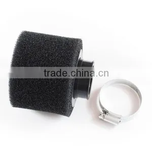 ATV DIRT BIKE MOTORCYCLE 48mm Curved Racing Air Filter thumbnail-2