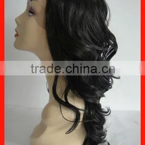 Silk Top Full Lace Wigs Synthetic Hair Wig Full Lace Wigs Wholesale Synthetic Fiber Wig 22" Curly thumbnail-1