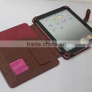 Genuine Leather Business Brief Leather Case 10 Inch Universal Stand Leather Case thumbnail-2