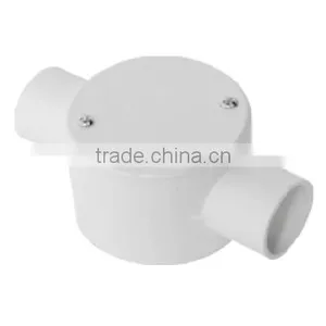2 Way Deep Angle Circle Box Concealed Plastic Box thumbnail-2