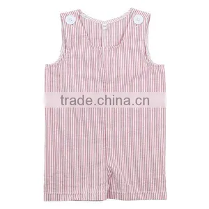 Wholesale China Suppliers Baby Items Seersucker Carters Baby Clothes Newborn Baby Clothes Baby Onesie Seersucker Baby Boy Romper thumbnail-2