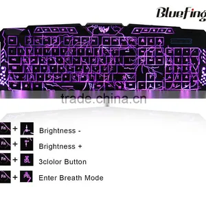 Shenzhen Cool Crack Colored Backlit Computer Keyboard Manufacturing thumbnail-4