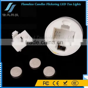 Wholesale Flameless Candles Flickering LED Tea Lights Blue thumbnail-2