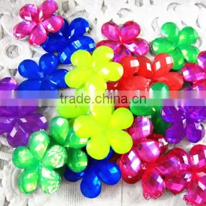 Shining Resin Mini Flower-Flat Back Resin Craft(Cabochon) thumbnail-1