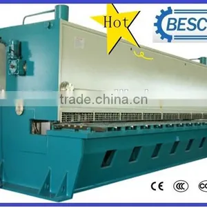 CNC Hydraulic Guillotine, Hydraulic Sheet Metal Cutter, Hydraulic Sheet Metal Cutting Machine thumbnail-1