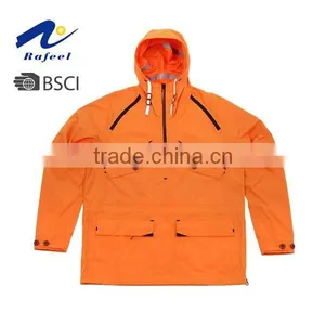 Orange Loose Waterproof Anorak thumbnail-1
