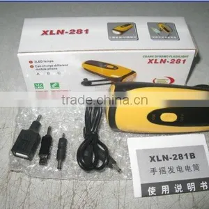 Hand Press Dynamo Led Torch/dynamo Lamp/led Torch Flashlight thumbnail-6