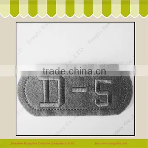 Garment Accessories D-6 Woven Embroidery Tags Sew-On Clothing thumbnail-1