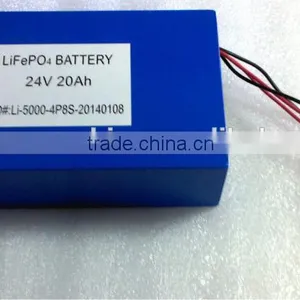 Deep Cycle 20ah 24V Lithium Ion Battery Pack for E-Bike thumbnail-1
