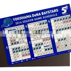 Magnetic Calendar Fridge Magnet Promotional Magnet Magnetic Yearly Calendar thumbnail-6