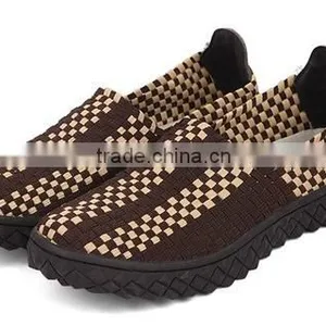 Beautiful Multi Color Handmade Elastic Woven Shoes,casual Shoes thumbnail-1