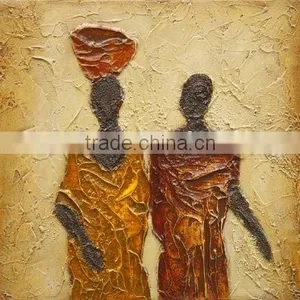 High Quality Afican Sexy Naked Canvas Oil Paintings Art thumbnail-1