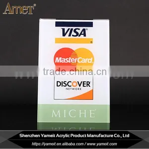 Hot Selling Custom Logo Eco-friendly Acrylic Sign Holder thumbnail-1