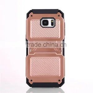 Newest 2 in 1 Hybird TPU+PC Hard Back Cover Case for IPhone 6 6s 6s Plus Samsung S7 S7 Edge Note 7 Armor Shockproof Cases thumbnail-2