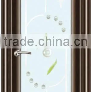 Aluminum Composite Panel Glass Door Frame Bedroom Wardrobe thumbnail-5