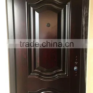 High Quality Exterior Main Door Designs Security Iron Single Door Design thumbnail-1