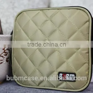 Khaki 32 Capacity 230D Space Twill PVC Fabric DVD Case CD Holder Personalized cd Case Multi Disc Dvd Cases thumbnail-3