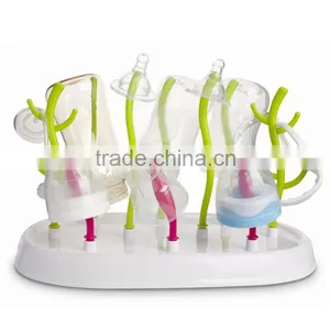 New Products Durable FDA Standard Tree Shape pp Bottle Dryer With Dust Cover thumbnail-4