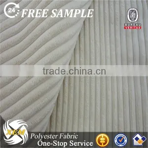 Wholesale 100% Polyester Corduroy Upholstery Fabric Flame Retardant thumbnail-5
