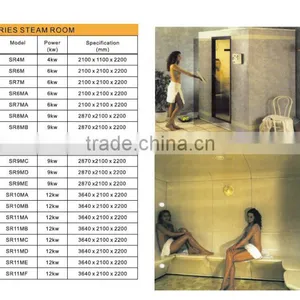 Jazzi 2016 Modern Design M-Series Steam Room thumbnail-2