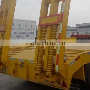 60t Low Bed CIMC Semi Trailer for Trailer Truck thumbnail-5