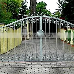 Modern Forged Iron Pipe Gate Design,new Design Iron Gate,tubular Gate Design thumbnail-2