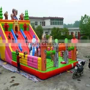Amusement Park Kids Game Inflatable Castle/sale Cheap Bouncy Castles China thumbnail-3